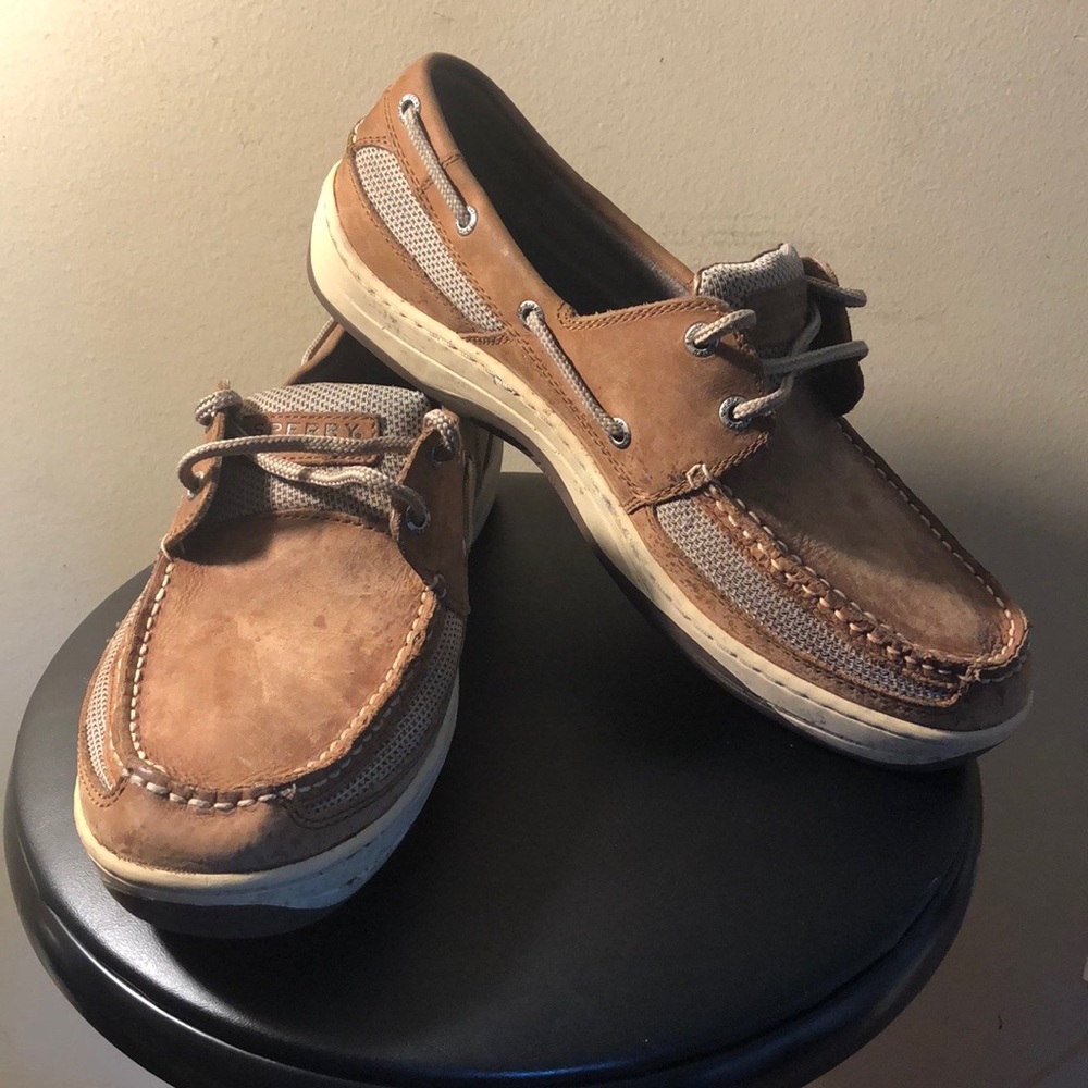 Light Brown Sperry Top-Siders